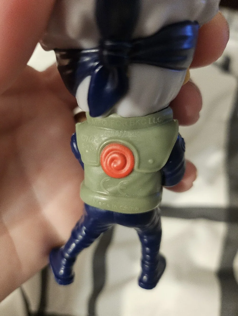 2025 Burger King Naruto Kids Meal Toy Kakashi Hatake‎ #7 Anime Figure Loose